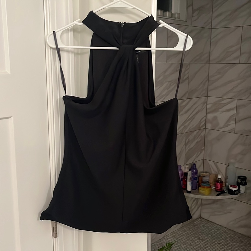 Women’s large dressy tank, from black house white market